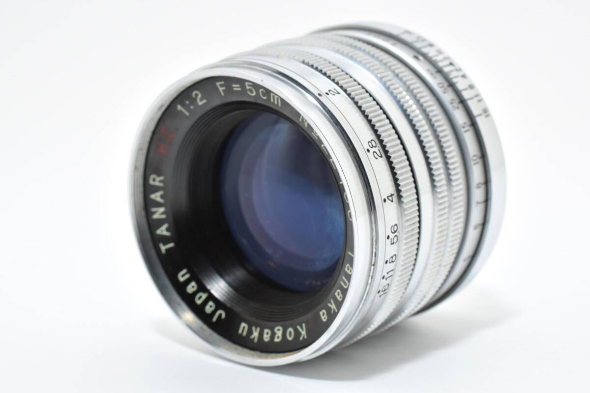★極上美品★ Tanaka Kogaku 田中光学 TANAR H.C. 5cm F2 L39 Lマウント