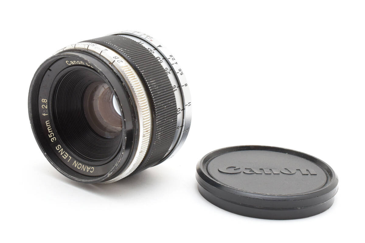 Canon キヤノン Lens 35mm F2.8 L39 LEICA Lマウント ライカマウント 単焦点 LTM Leica M39