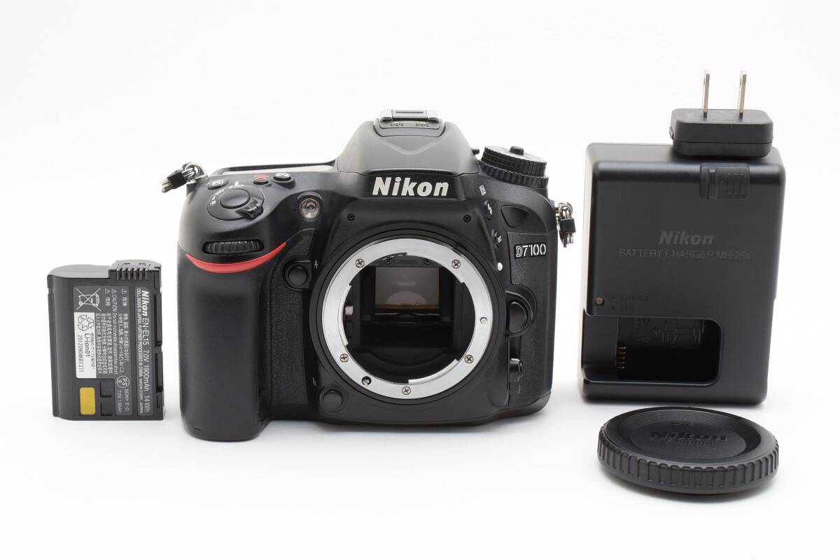 ★美品★ Nikon D7100 デジタル一眼レフカメラ ボディ 動作品 1円スタート ニコン