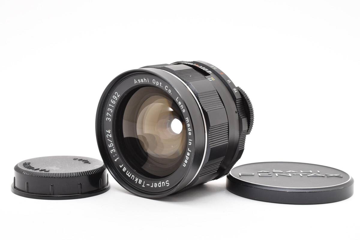 ★美品★ PENTAX Super-Takumar 24mm F3.5 単焦点 広角レンズ M42マウント