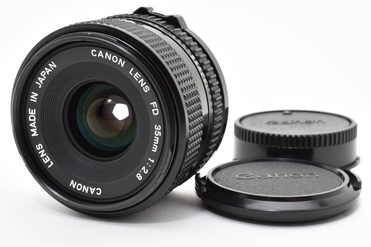 ★極上美品★ Canon New FD 35mm F2.8 FDマウント 単焦点 広角レンズ