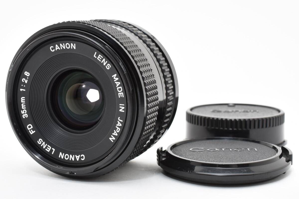★極上美品★ Canon New FD 35mm F2.8 広角レンズ FDマウント 単焦点