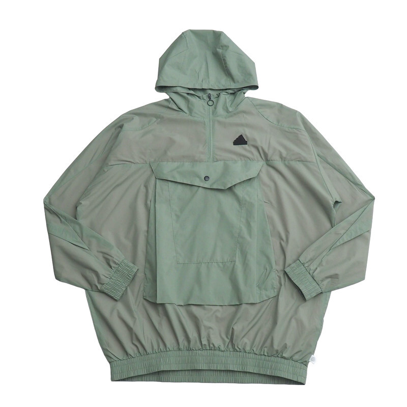 TK4149□未使用 定価16,500円 アディダス/adidas メンズXL シティーエスケーププレミアムウインドブレーカー プルオーバー ジャケット