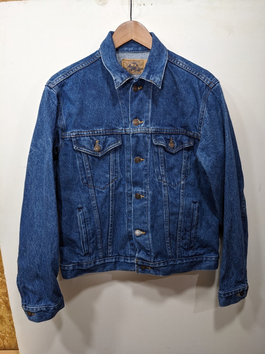 Plain Pockets JCPenney 40サイズ　デニムジャケット　MADE IN USA Gジャン　ジージャン J.C.PENNEY　 USA製　