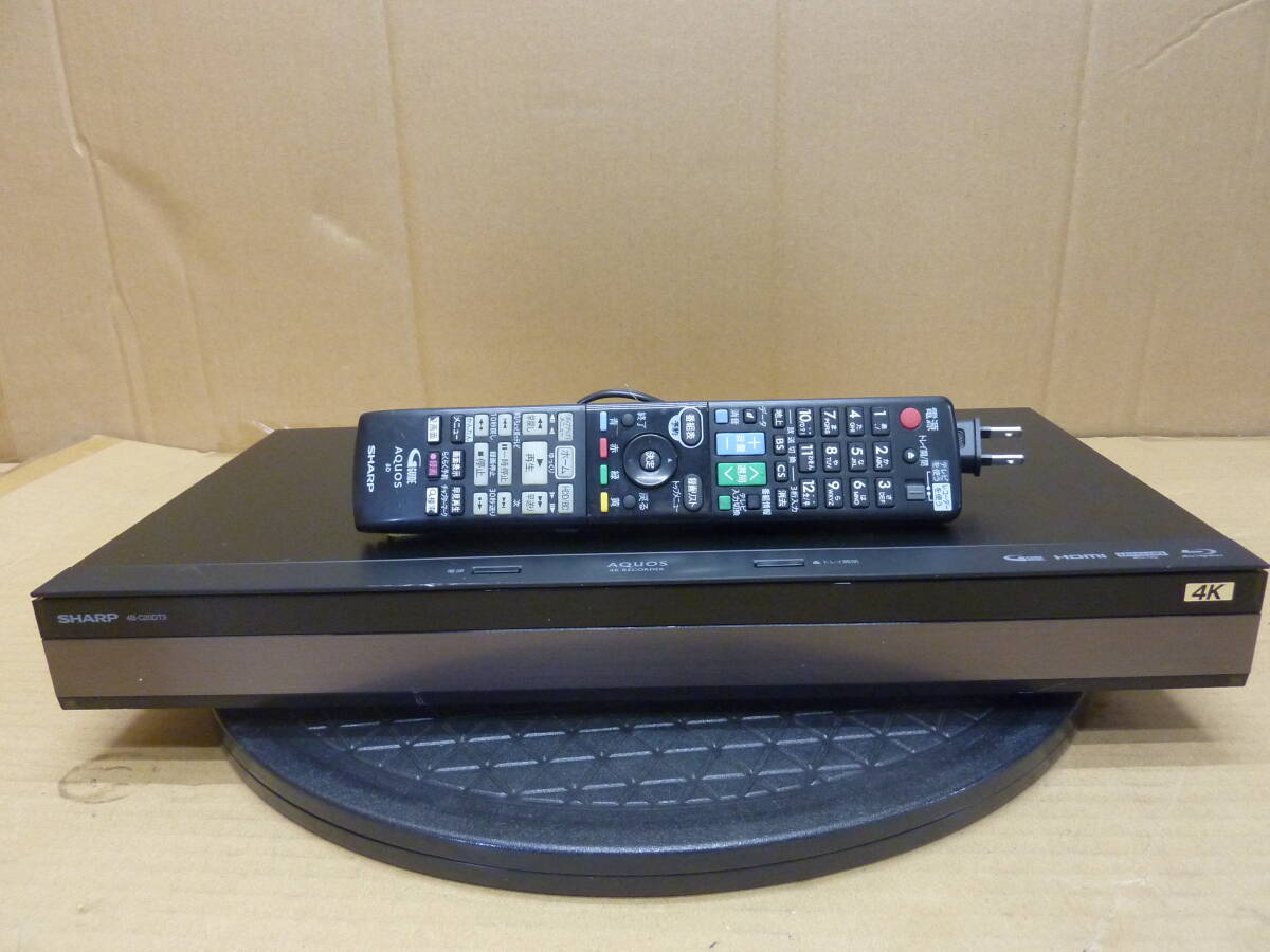 SHARP 4Kレコーダー 4B-C20DT3 ブルーレイレコーダー