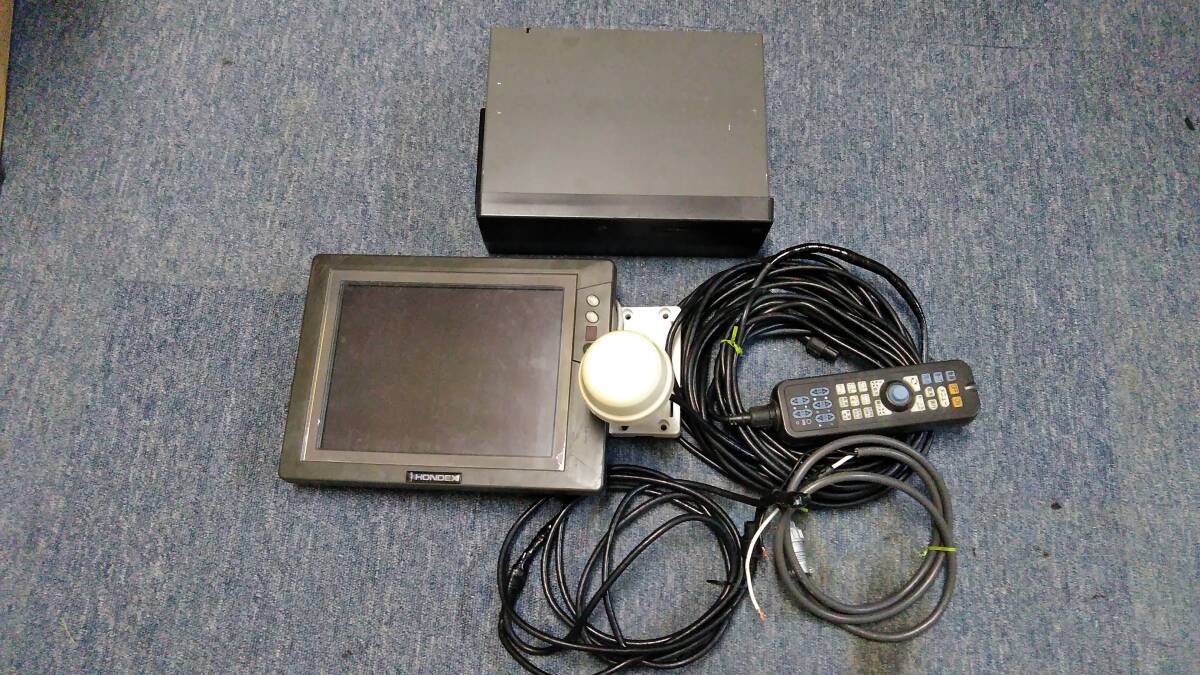 B-21★中古品 　HONDEX（ホンデックス）GPSプロッター 魚群探知機　HE-6712GP　★