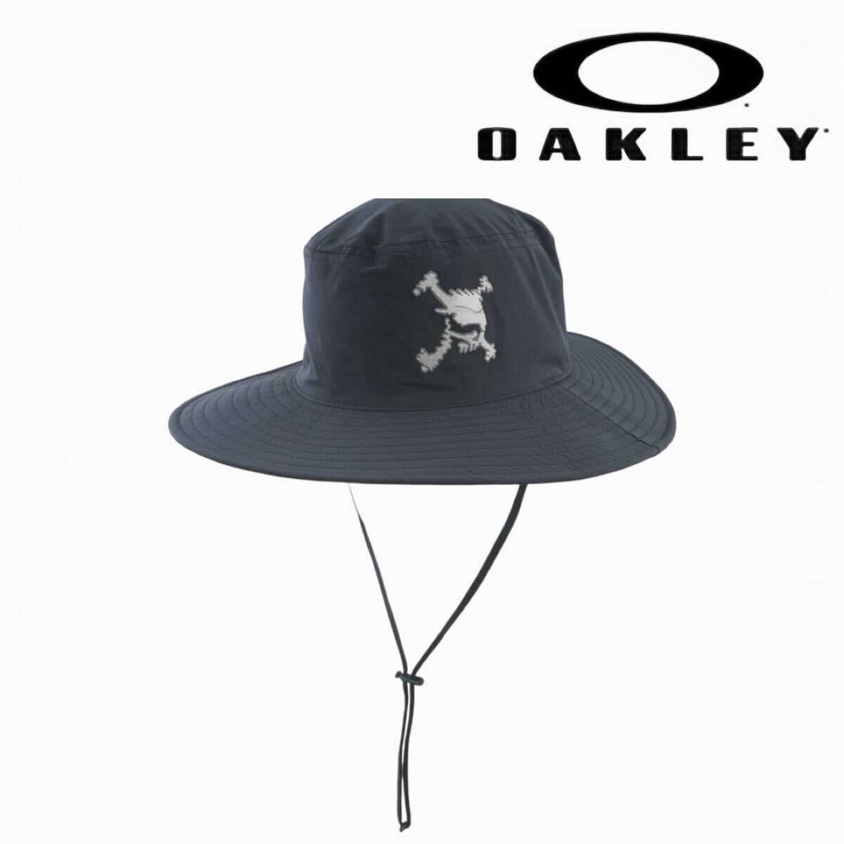 送料無料OAKLEYオークリーアドベンチャーハット立体SKULL太陽光遮蔽撥水性速乾抗菌防臭スイング容易設計ゴムスピンドル調節(大特価)新品