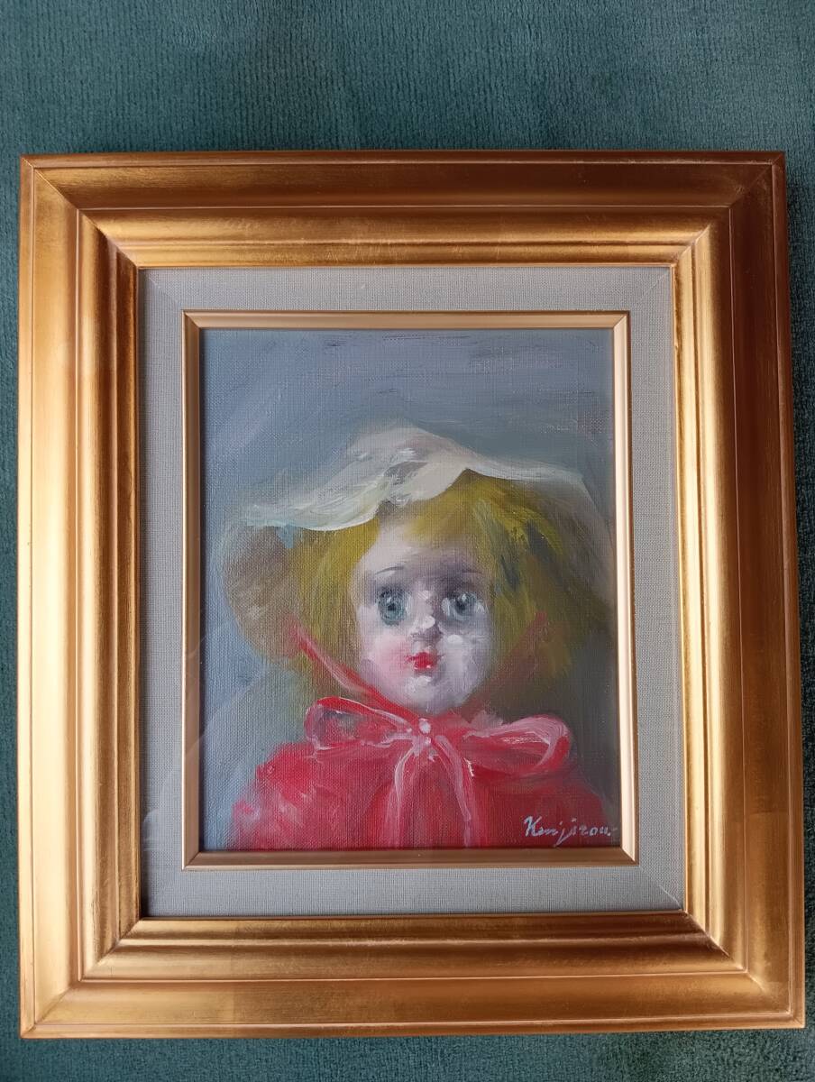 柴田賢治郎　画家　油絵　【人形】