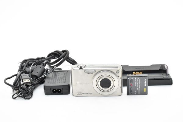 ★良品★ カシオ CASIO EX-Z1200 シルバー コンデジ #BE007/0660 ★
