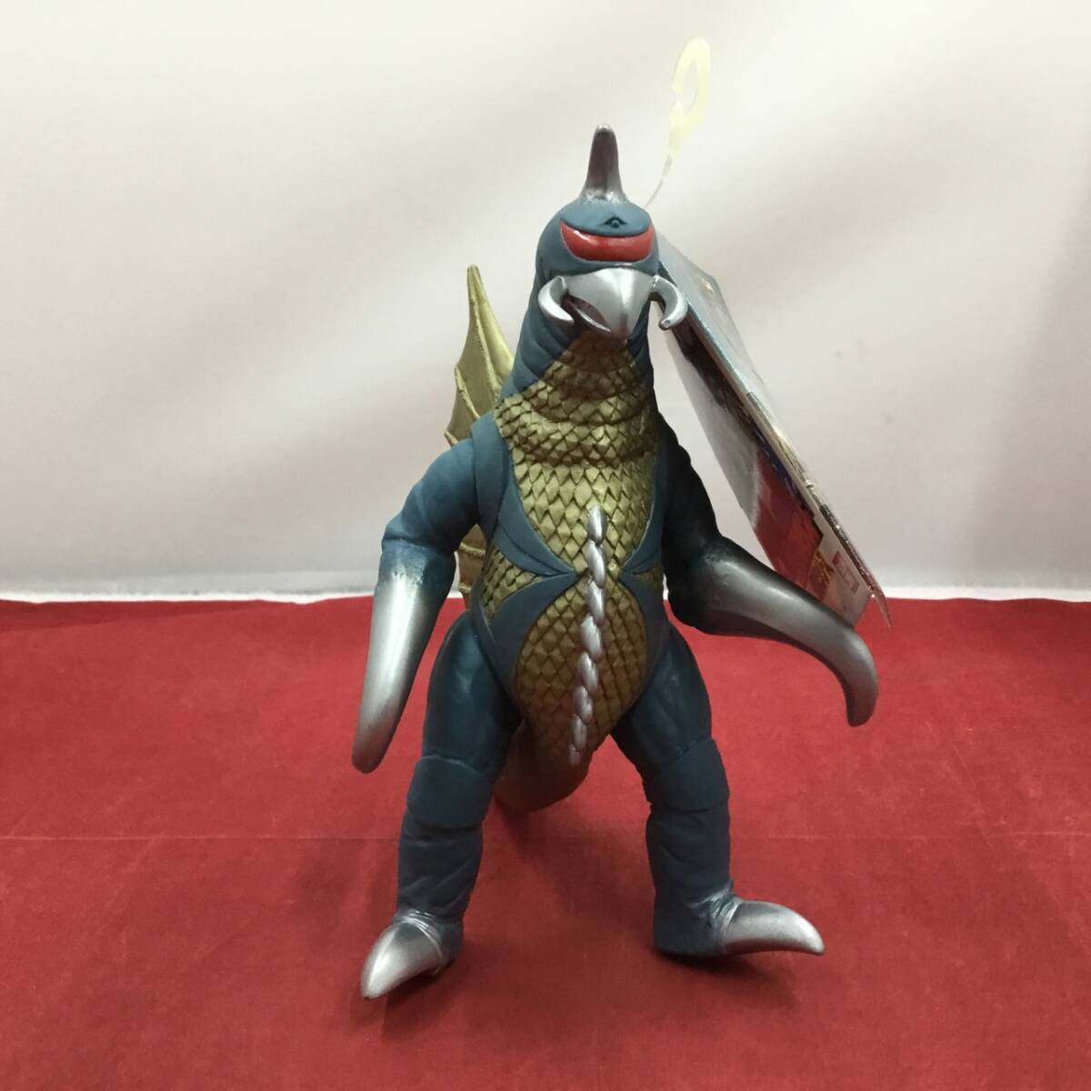 当時物 タグ付 バンダイ ソフビ ゴジラ 怪獣 ゴジラアイランド ガイガン G-06 1998年 東宝 中古品