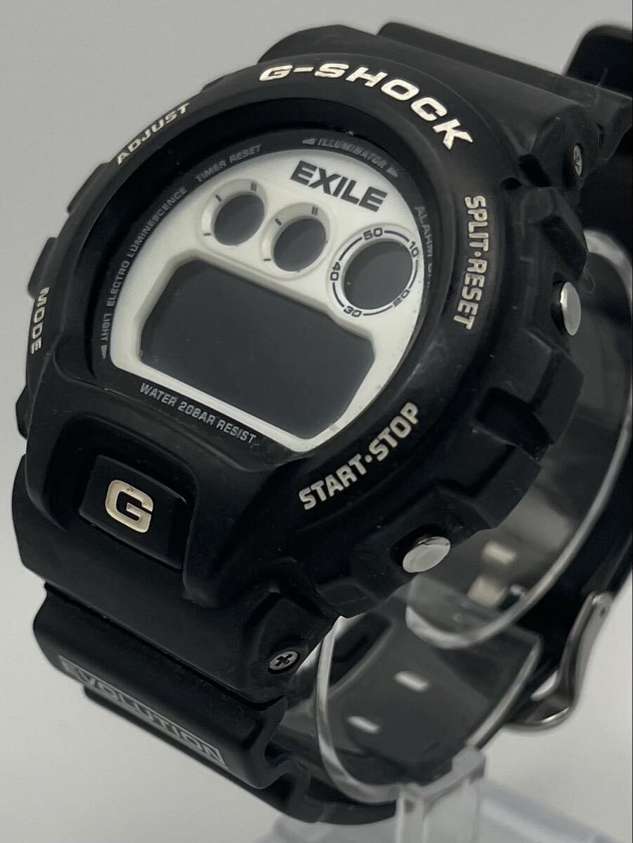 【6Li-4】CASIO カシオ G-SHOCK ジーショック EXILE EVOLUTION エグザイルエボリューション DW-6900FS 2007 ブランド腕時計 腕時計 現状品