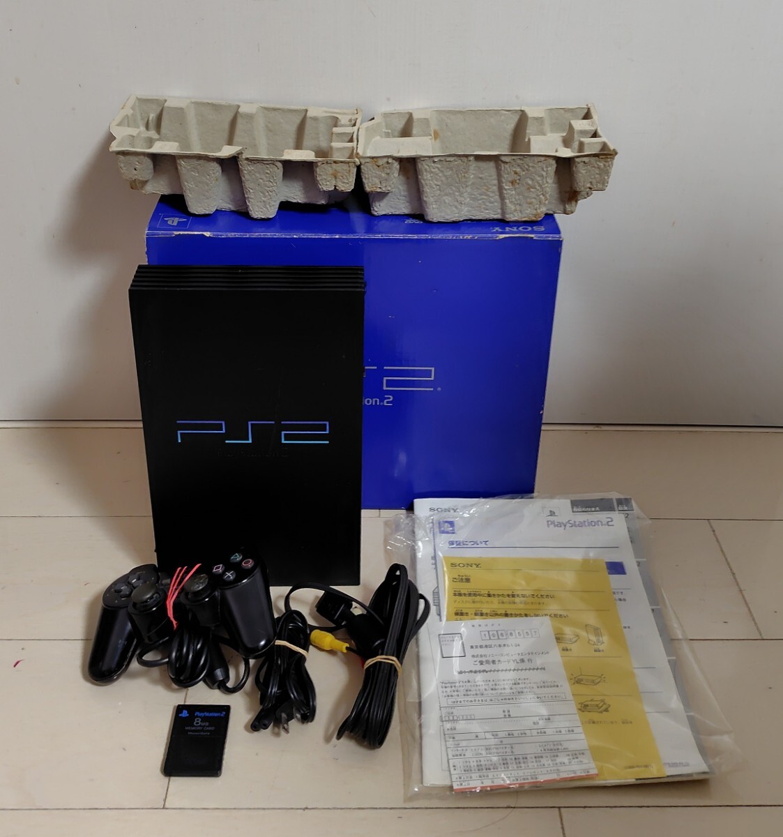 SONY ソニー playstation2 PS2 プレイステーション2 本体 SCPH-30000 箱付き 未確認 ジャンク 現状品