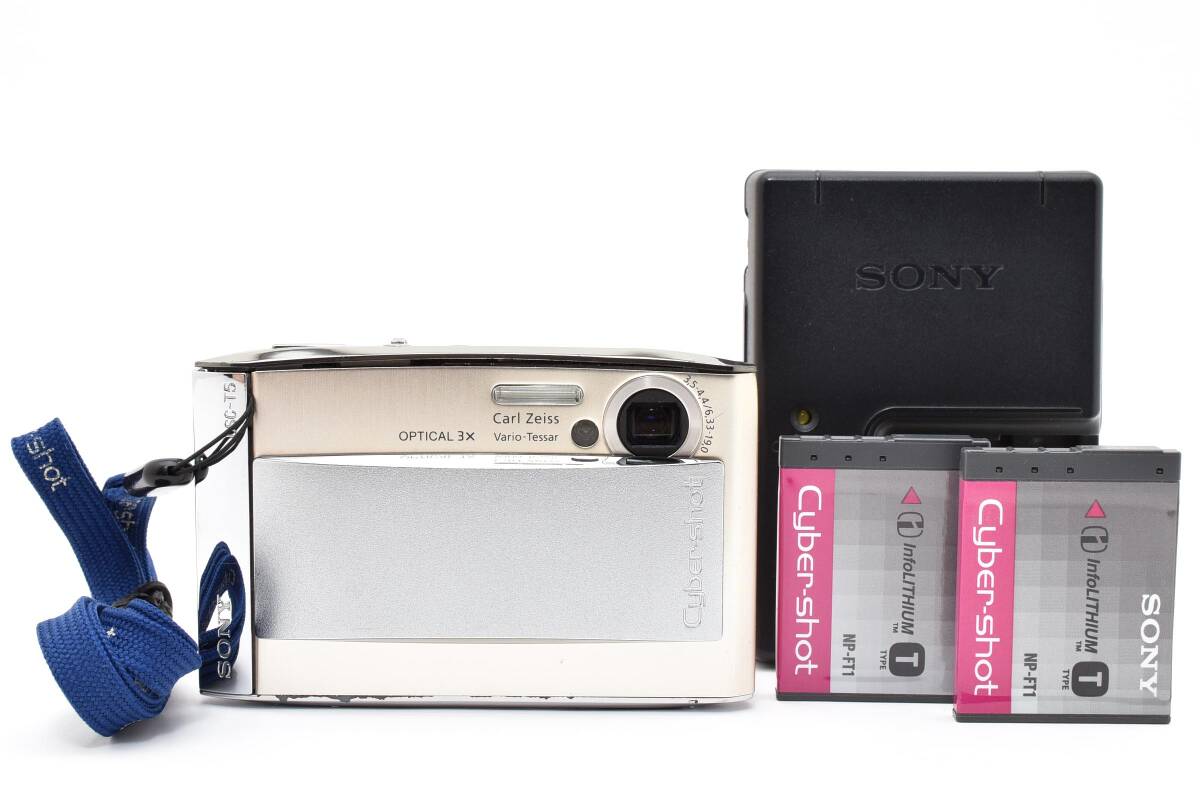 【1914】Sony コンパクトデジタルカメラ サイバーショット DSC-T5 [ゴールド]
