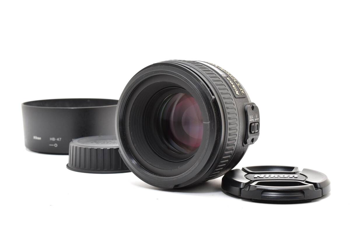 【2019】良品 Nikon AF-S NIKKOR 50mm F1.4G ニコンF 単焦点レンズ フード付