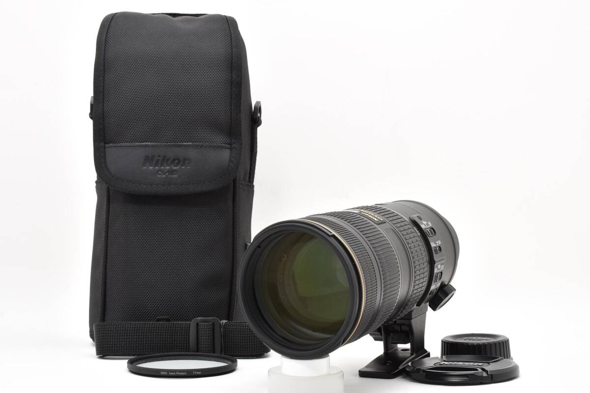【2060】良品 Nikon AF-S NIKKOR 70-200mm F2.8G ED VR II ケース付