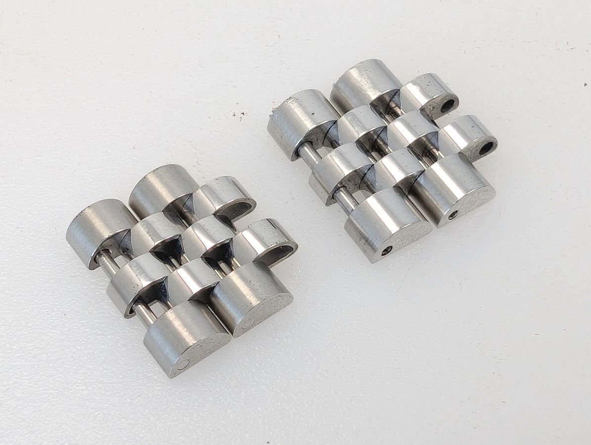 ROLEX ロレックス ジュビリーブレス コマ デイトジャスト ステンレス 2種・各2コマ 中古品[22-5751