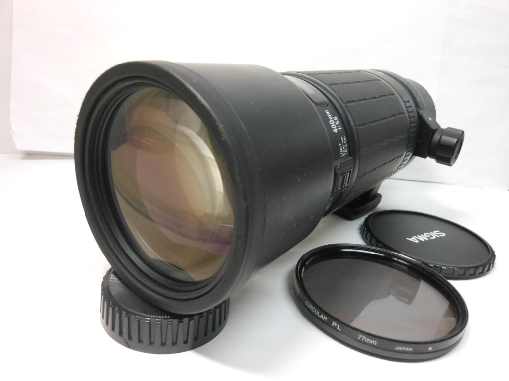 ☆銘玉超美品級☆　シグマ SIGMA AF ＴＥＬＥ 400mm F5.6 ＡＰＯ Macro 　ミノルタソニー　SONY 超望遠　 ケース付　即日発送