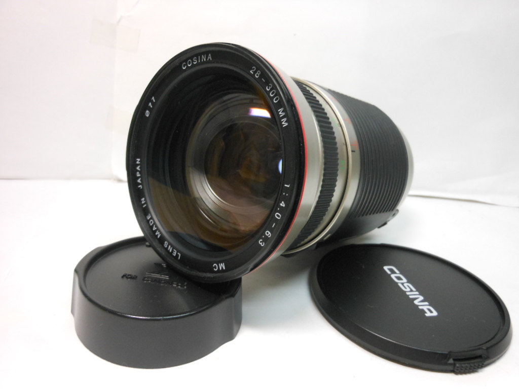 ☆希少美品☆ コシナ　Cosina AF 　28-300mm F4-6.3 ＭＣ Canon 超望遠レンズ 即日発送