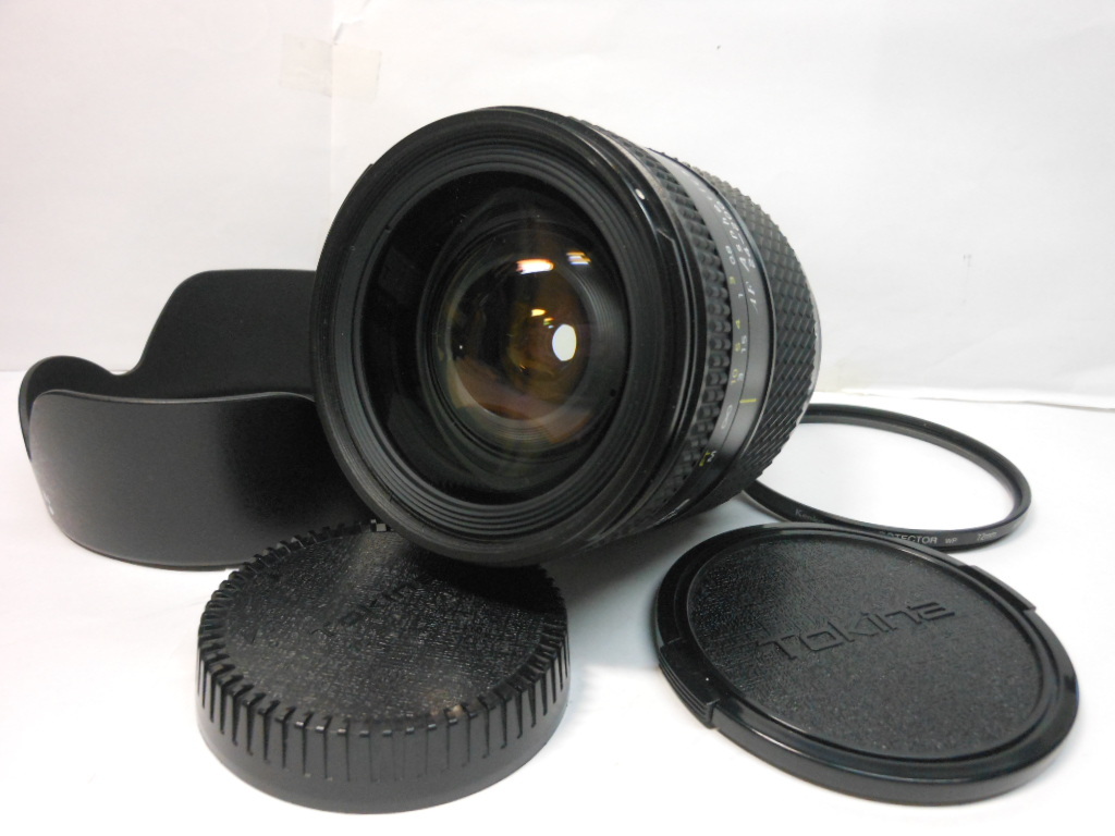 ☆希少銘玉美品級☆トキナー　Tokina　 AF AT-X 24-200mm F3.5-5.6 ASPHERICAL 　キヤノン収納袋・元箱付♪　Canon