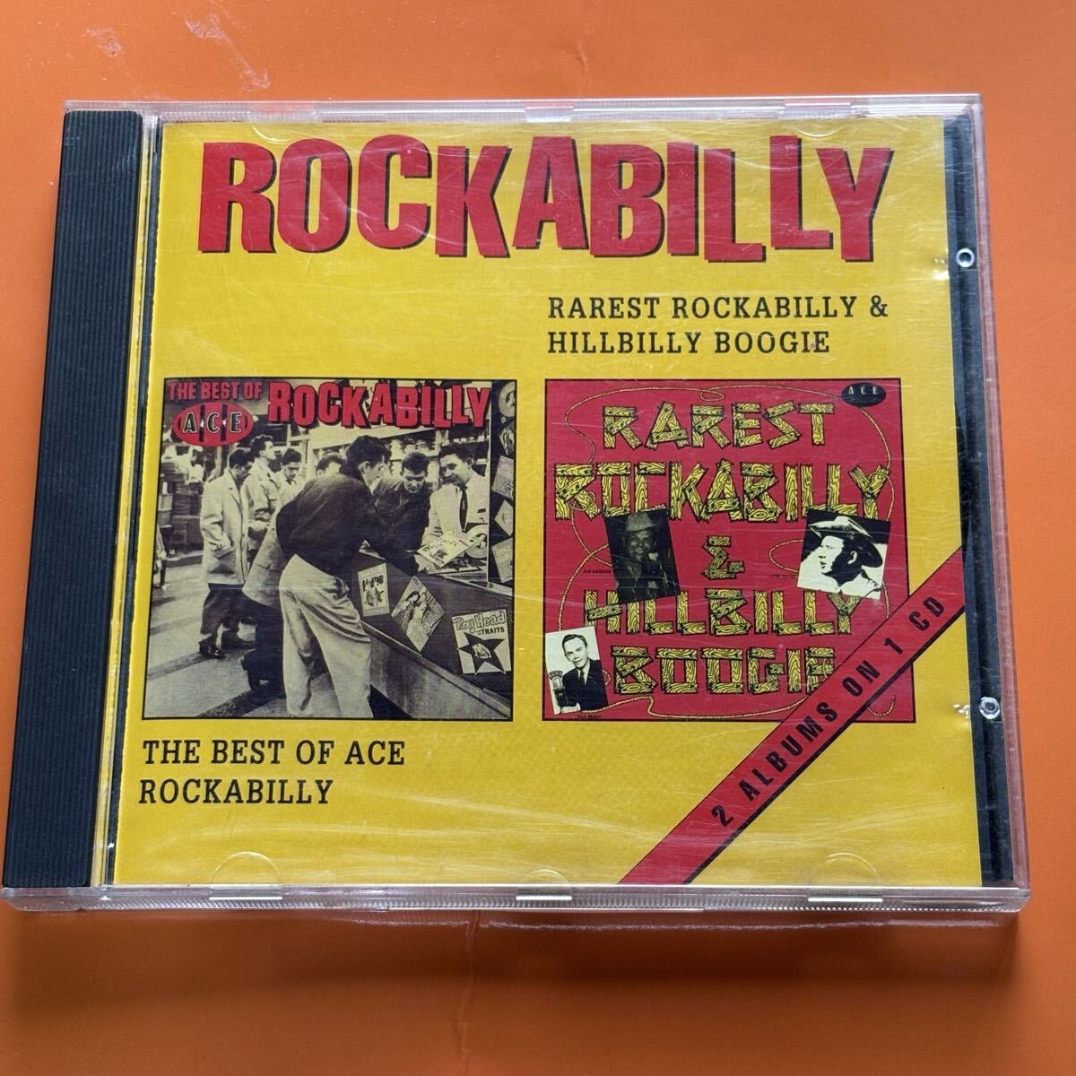 50'sロカビリーコンピ盤「THE BEST OF ACE ROCKABILLY」「RAREST ROCKABILLY & HILLBILLY BOOGIE」