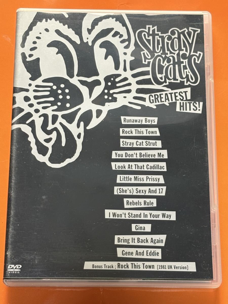 STRAY CATSストレイ・キャッツ「グレイテスト・ヒッツ」プロモDVDネオロカビリー