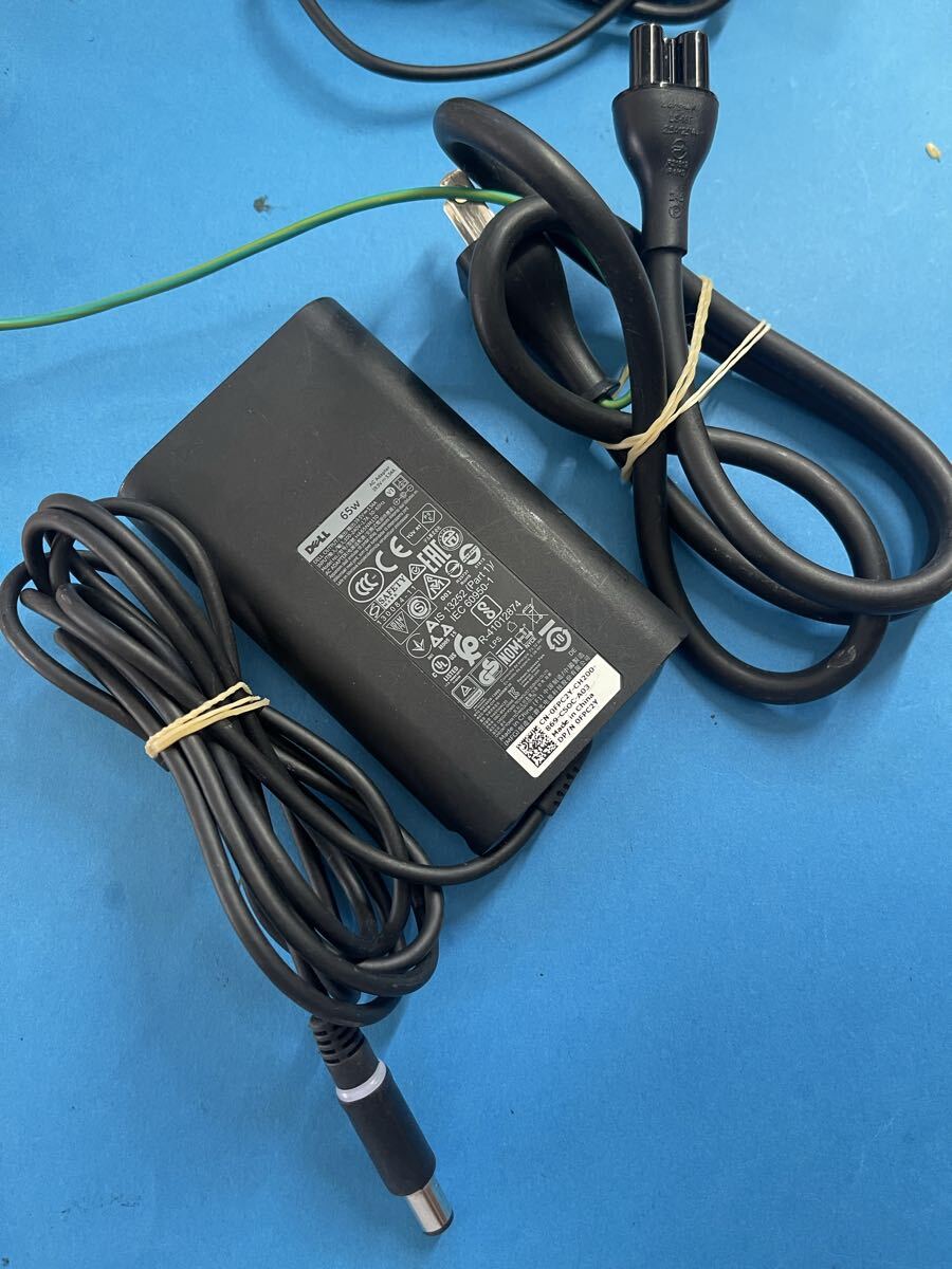 (7020) デル　 ノートパソコン用ACアダプタ　HA65NM130 19.5Ｖ　3.34Ａ　外径7.5ミリセンターピン　保証7日間　　