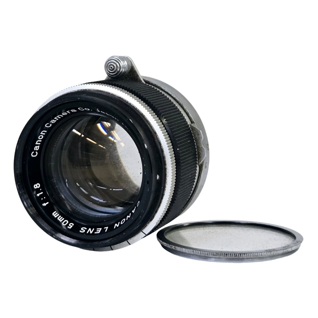 【良品】 CANON キャノン LENS 50mm F1.8 レンズ 50/1.8 Lマウント L39 #22188