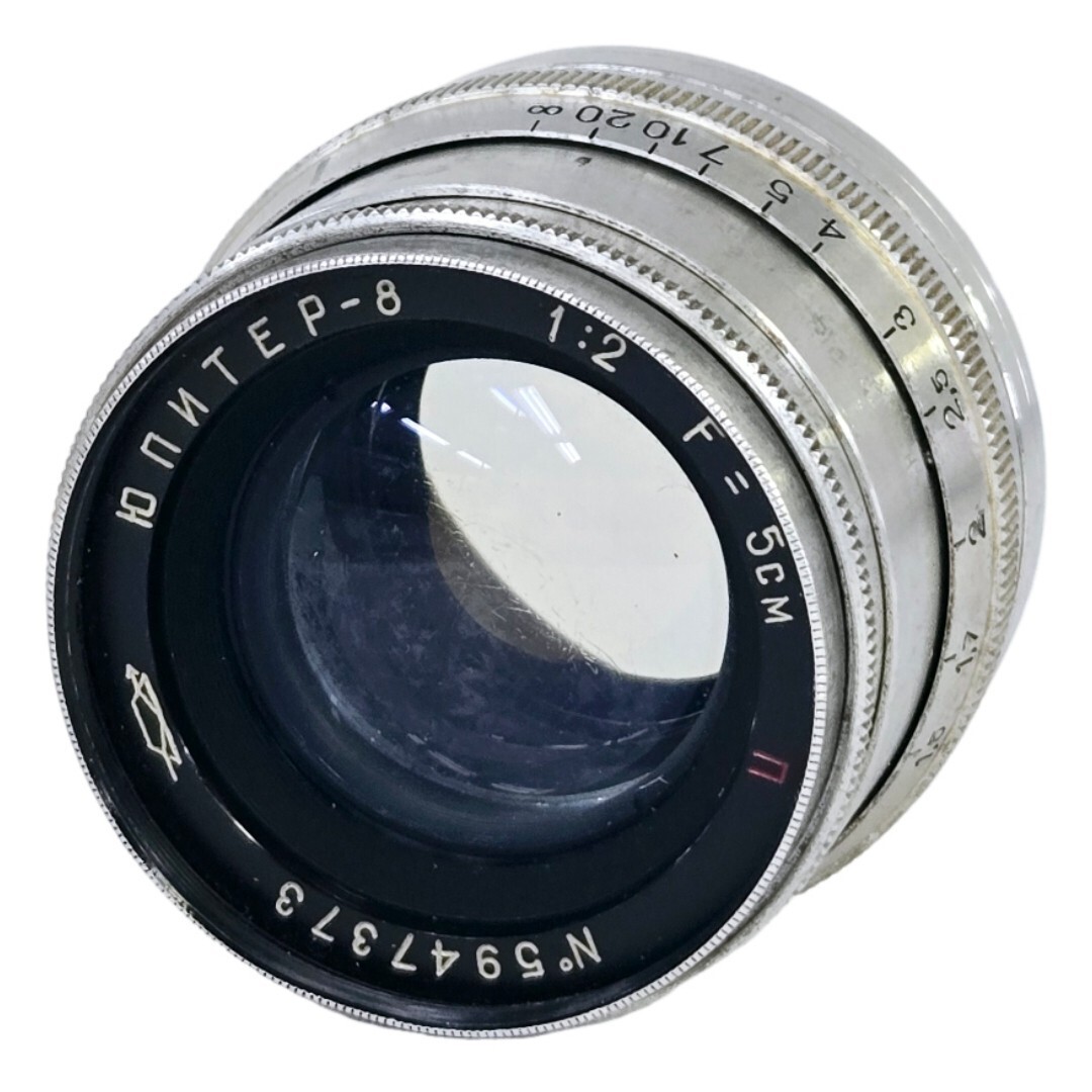 【良品】 JUPITER ジュピター JUPITER-8 5cm F2 50mm Lマウント ロシアンレンズ #22182