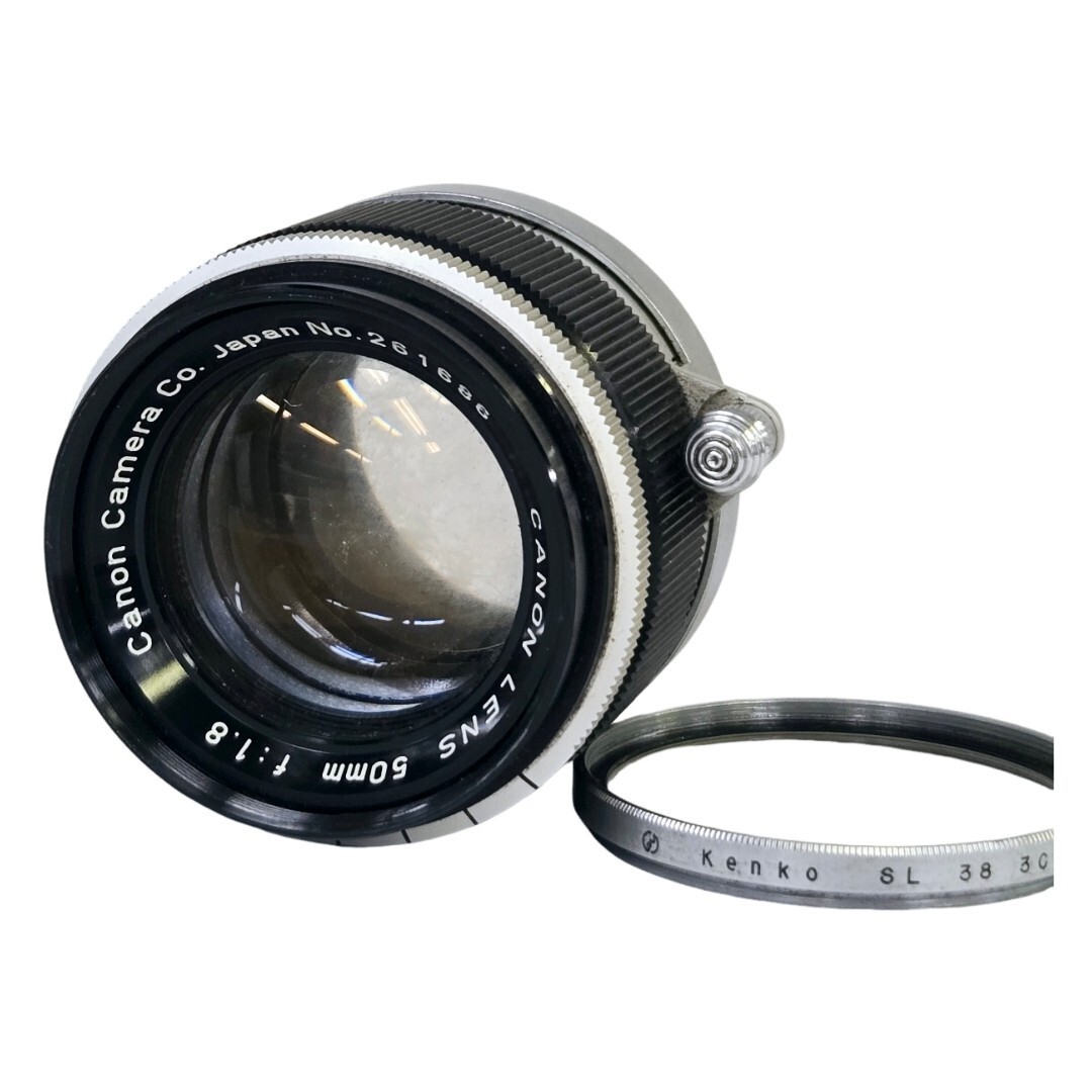 CANON キャノン LENS 50mm F1.8 レンズ 50/1.8 Lマウント L39 #22165