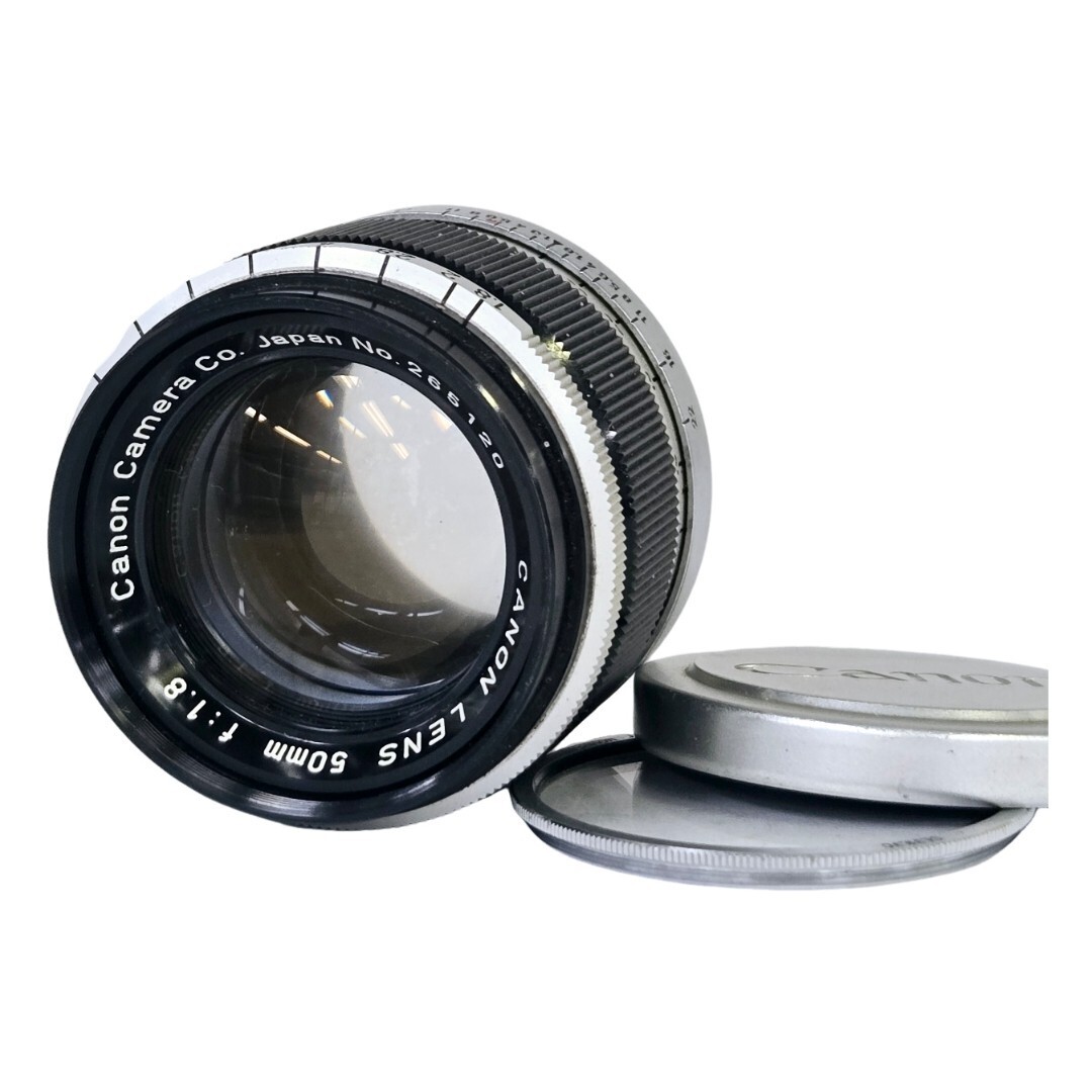 CANON キャノン LENS 50mm F1.8 レンズ 50/1.8 Lマウント L39 #21582