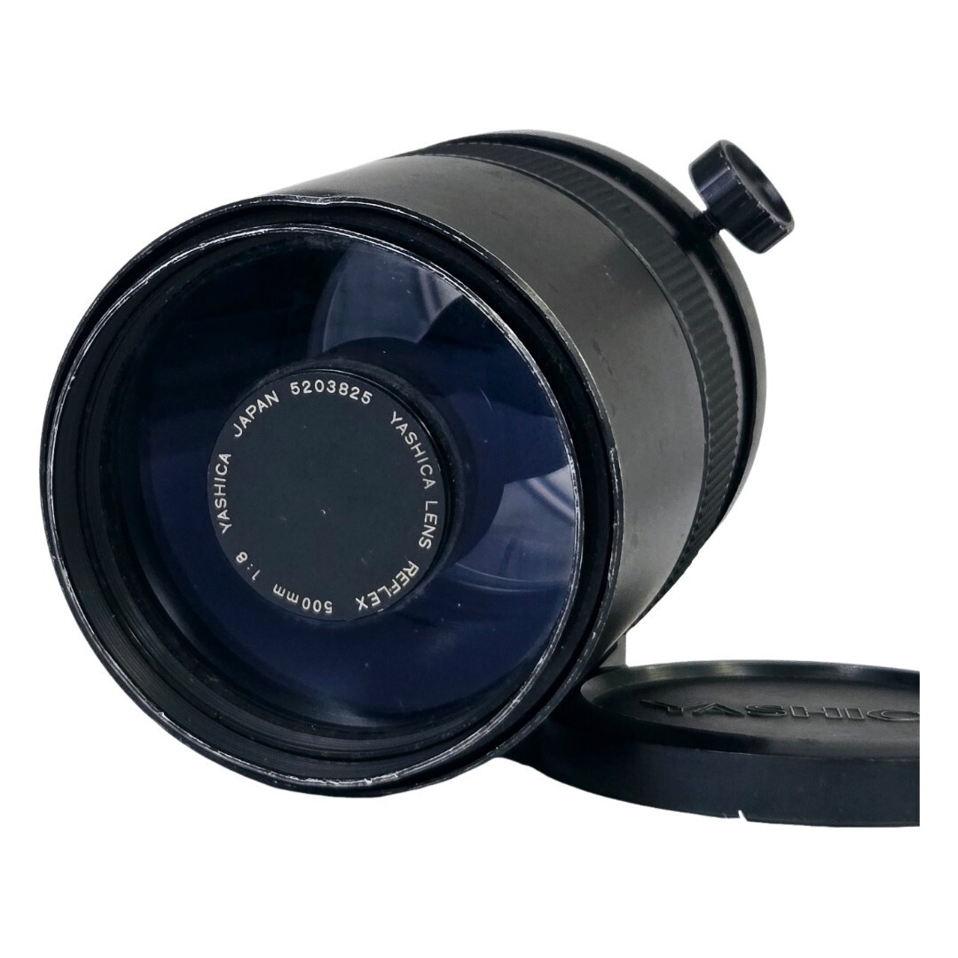 YASHICA ヤシカ LENS REFLEX 500mm F8 Y/Cマウント ヤシカ コンタックス MF一眼レフ用 ミラーレンズ #21417