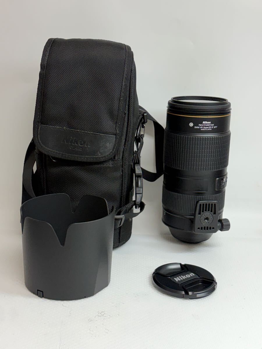 Nikon AF-S NIKKOR 80-400mm f/4.5-5.6ED VR 『N』レンズ