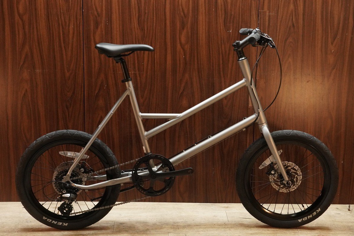 ■RITEWAY GLACIER ライトウェイ 20インチミニベロ SHIMANO 1X8S サイズ470 2026年モデル 未走行車