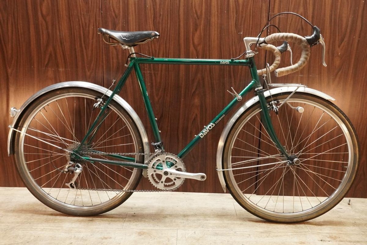 ■DAVOS TOURING ランドナー クロモリ SHIMANO 2X9S サイズ540 2020前後年モデル