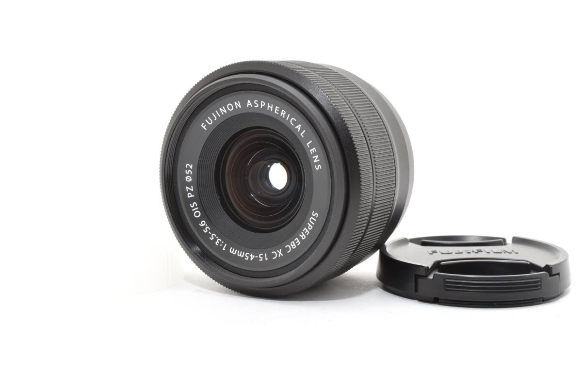 ★極上品★FUJIFILM 富士フイルム フジフィルム フジフイルム XC 15-45mm F3.5-5.6 OIS PZ ブラック★　#655
