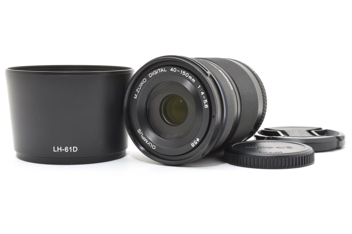 ★極上品★ OLYMPUS オリンパス M.Zuiko DIGITAL ED 40-150mm F4.0-5.6 R ブラック★ #664