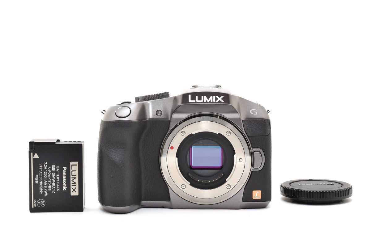 ★極上品★ Panasonic パナソニック LUMIX DMC-G6 ボディ シルバー #685