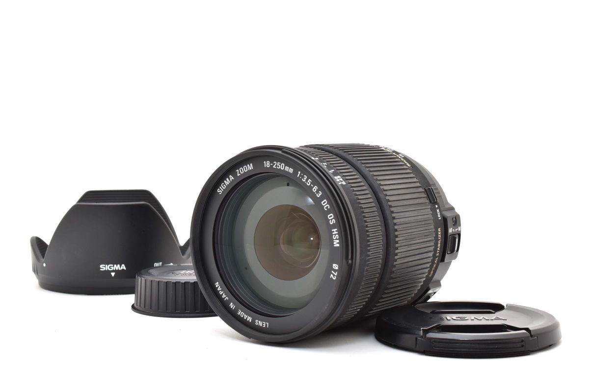 ★良品★ SIGMA シグマ 18-250mm F3.5-6.3 DC MACRO OS HSM NIKON ニコン用 #688