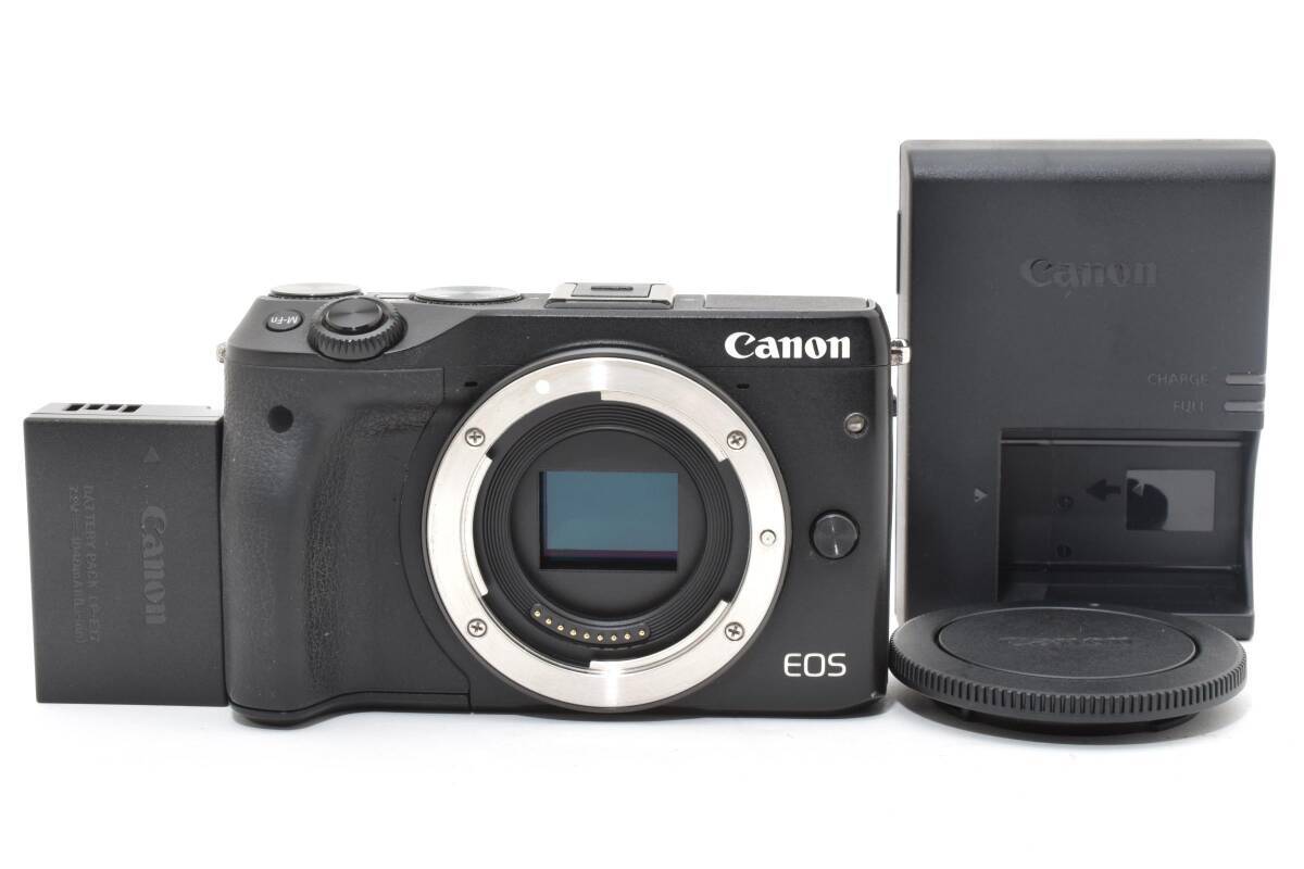 ★Canon キャノン キヤノン EOS M3 ボディ ブラック★　#658