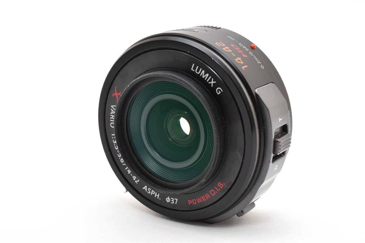 ★良品★ Panasonic パナソニック LUMIX G X VARIO 14-42mm F3.5-5.6 POWER O.I.S　#704