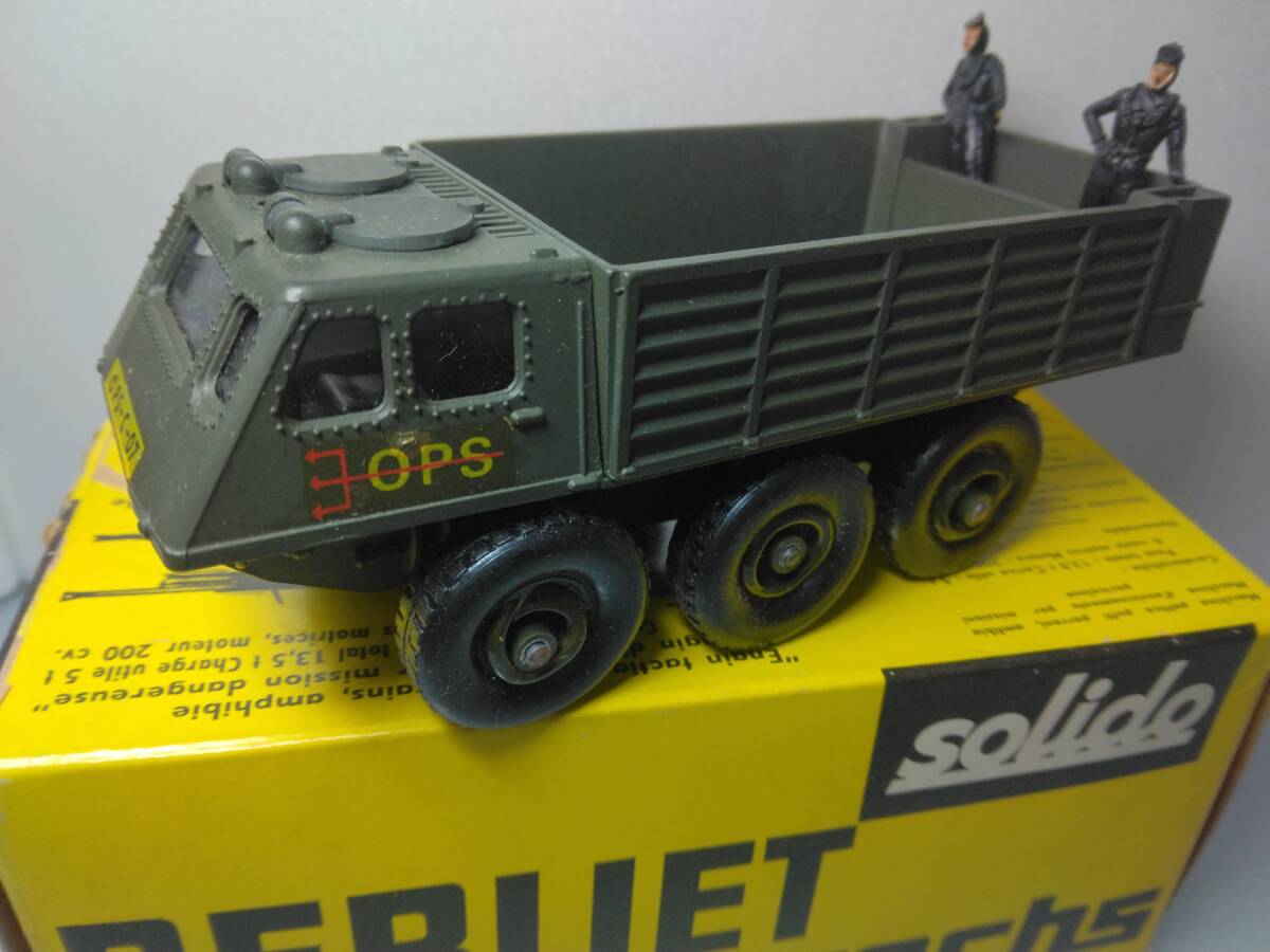 ★solido ソリド BERLIET aurochs！ALVIS STALWART！フィギュア２台付き！