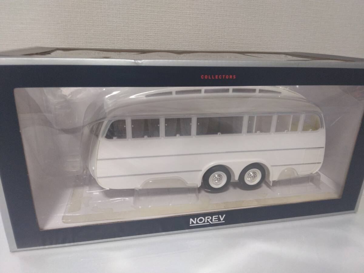 ★NOREV 1955 Caravan Henon ノレブ1955年キャラバン キャンピングトレーラー！全長約37ｃｍ！
