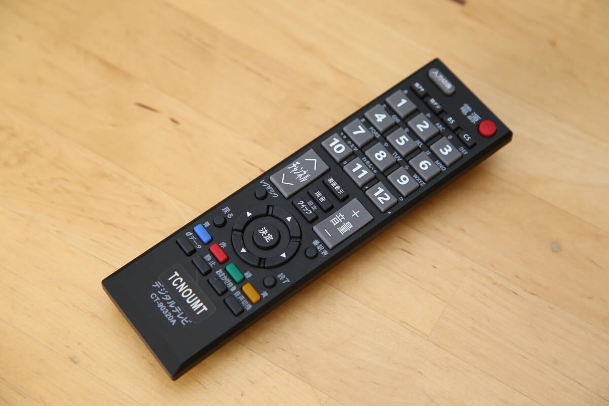 TOSHIBA東芝LCD TVの取り替える テレビリモコンCT-90320A 汎用