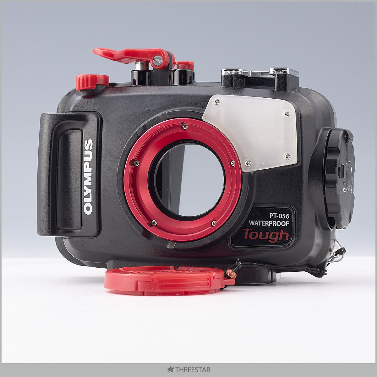 OLYMPUS オリンパス PT-056/TG-3/TG-4用 耐圧チェック済み 純正 水中ハウジング 防水ケース 実用中古 【F7】