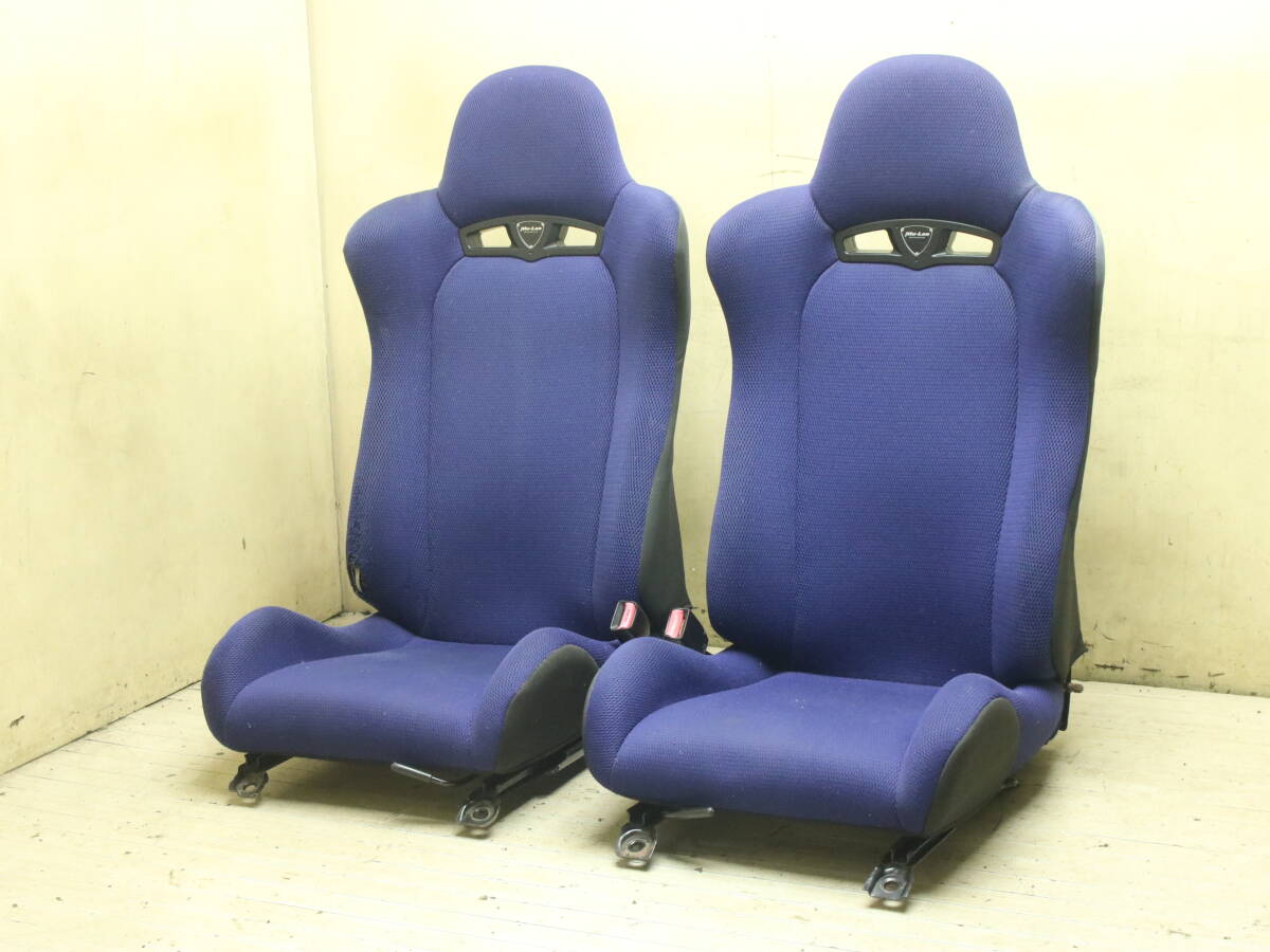 ミューレン デルタツーリング Mu-Len JETSET セミバケットシート スポーツシート 2脚 左右 セット ロードスター NB6C/NB8C セミバケ