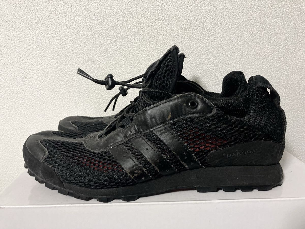 adidas 06年製 DAROGA US8.5 26.5 メッシュアッパー スピンドル テック 黒 