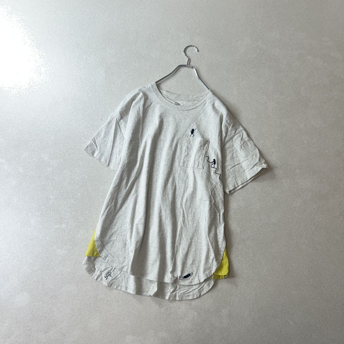 ○ graniph グラニフ ビューティフルシャドー　チュニック　カットソー