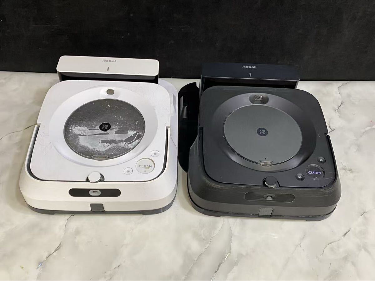 アイロボット　iRobot Braava jet m6 ブラーバジェット 床拭きロボット　2台セット　ジャンク　(100s)