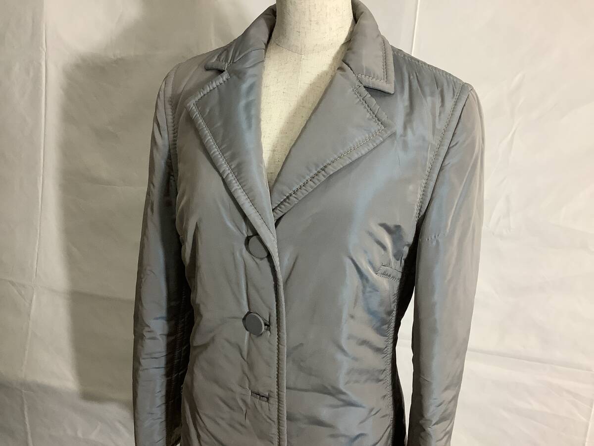 GIANFRANCO FERRE ジャンフランコ・フェレ テーラード ジャケット (中綿入)(レディース)　中古品　送料無料　1円〜【55-18.NT】