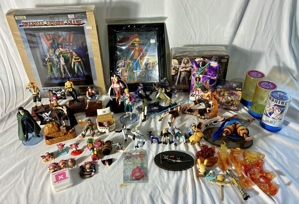 1円〜③Y102【未開封&ジャンク含む】ONE PIECE ワンピースフィギュア ルフィ ゾロ ナミ チョッパー シャンクスなど